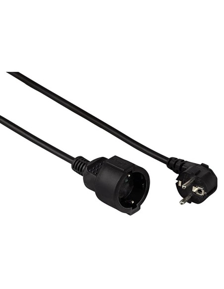 ALARGADOR 2 METROS CON TOMA DE TIERRA COLOR NEGRO