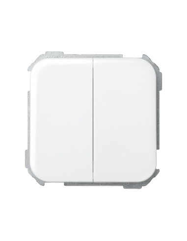 Simon 31398-30 interruptor doble blanco