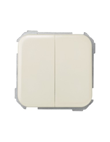 Simon 31398-31 interruptor doble marfil