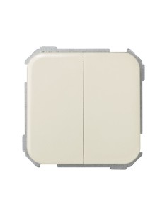 Simon 31397-31 conmutador doble marfil