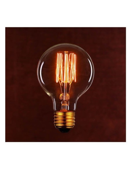 F-bright 2603007 globo incandescente 80mm vintage 230v 40w E27
