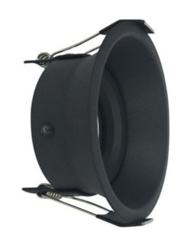 Iglux 10195-ne aro redondo modelo retro basculante negro mate