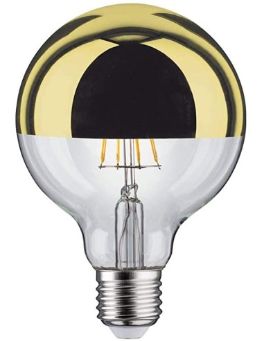 MMElectric 46121 globo 125mm cúpula oro regulable 220V 8W 2200