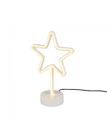 RL R55230101 Lampara estrella led color blanco calido 230V 1,5W