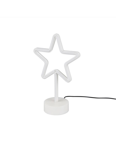 LAMPARA ESTRELLA LED COLOR BLANCO CALIDO 230V 1,8W