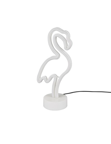 LAMPARA FLAMENCO LED COLOR ROSA 230V 1,8W