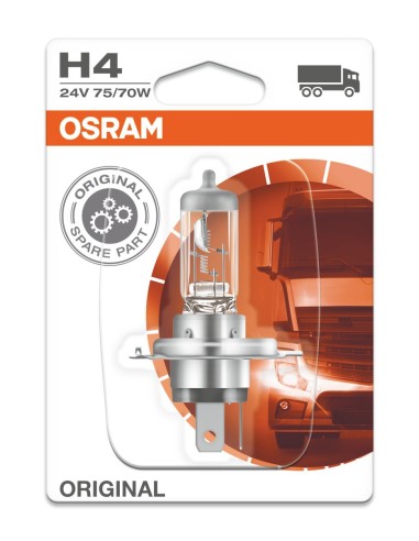 Osram 64196-01b lámpara auto H4 bilux 24v 75/70w P43t