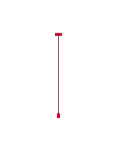 VELLIGHT LAMPARA DE TECHO DE DISEÑO COLOR ROJO E27