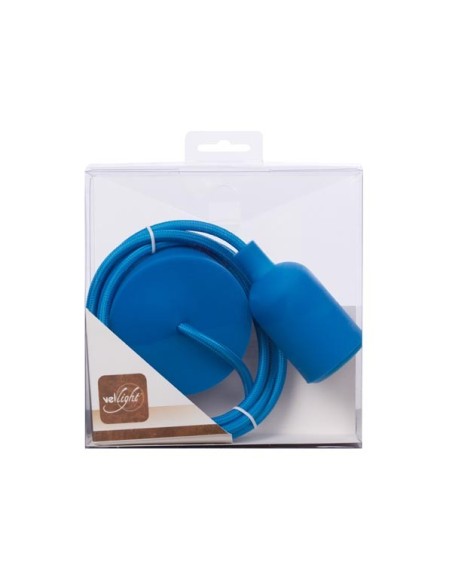 VELLIGHT LAMPARA DE TECHO DE DISEÑO COLOR AZUL E27
