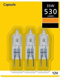 ZENIT KIT 3 HALOGENA 12V 35W GY6.35