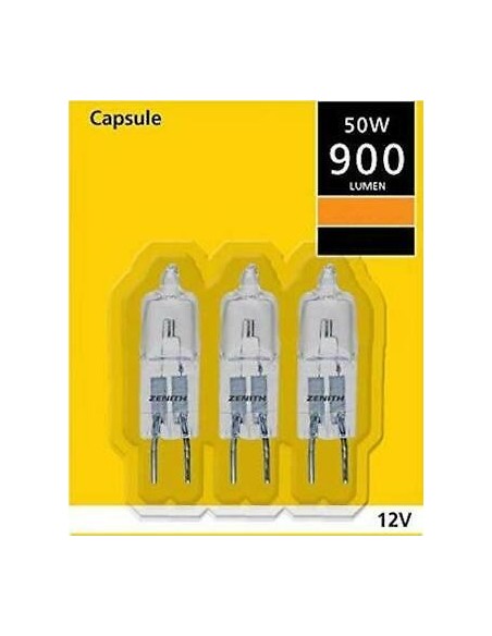 ZENITH KIT 3 HALOGENAS 12V 50W GY6.35
