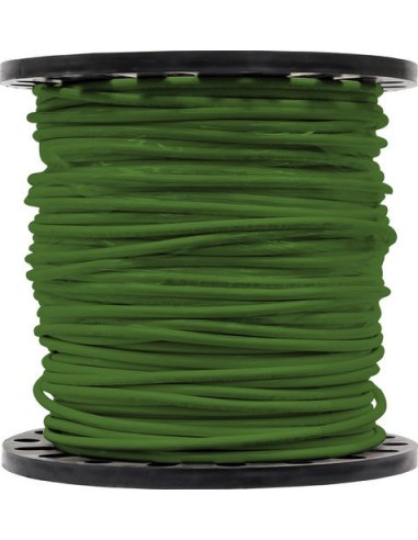 CABLE ELECTRICO LISO PLASTICO COLOR VERDE 2X0,75