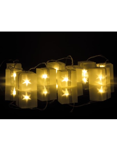 Vellight xml22 guirnalda a pilas10 luces led forma cajita