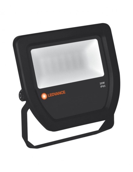 LEDVANCE FLOODLIGHT FOCO EXTERIOR NEGRO 220V 20W 3000K