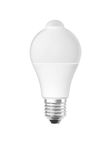 Osram-Ledvance led star classic A75 led motion sensor 220v 10w 2700k E27