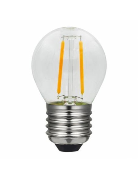 Laes 987010 esférica led clara 220v 2w 2200k E27