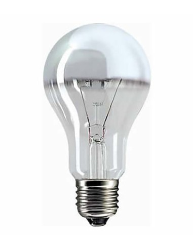 INCANDESCENTE STANDARD CUPULA DE PLATA 230V 60W E27