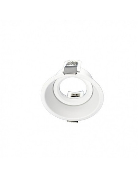 Iglux 10195-bl aro redondo basculante mod. Retro color blanco mate