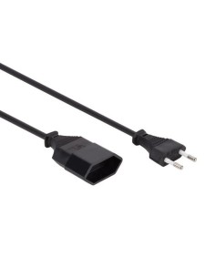 Perel ec05vv-f alargador 1,8 metros sin toma de tierra...