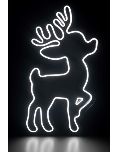 NEON LED RENO GRANDE 50 X25CM COLOR BLANCO FRIO