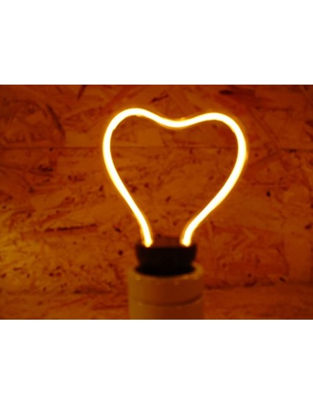 Ovalamp vintage golden led ring love regulable 220v 8w 2200k E27