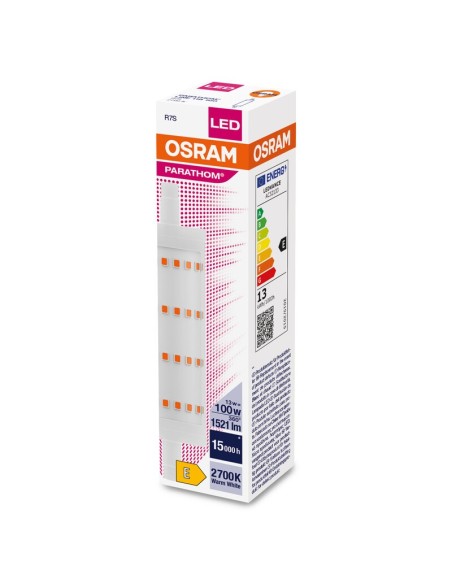 Osram-Ledvance parathom line 118 100 lineal led 118mm 220v 13w 2700k R7s