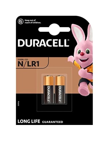 DURACELL N/LR1 1,5V BLISTER DE 2 UNIDADES