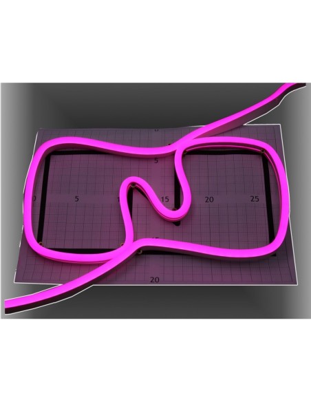 NEON LED FLEXIBLE 6MM 12V COLOR ROSA