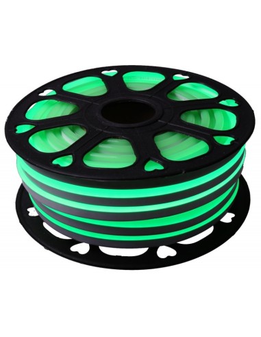 NEON LED FLEXIBLE 6MM 12V COLOR VERDE