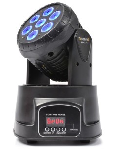 BEAMZ 150.518 MHL74 MINI CABEZA MOVIL WASH RGB 7 X 10W 2