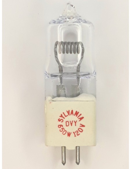 Sylvania DVY proyector lamp 120v 650w G5.3