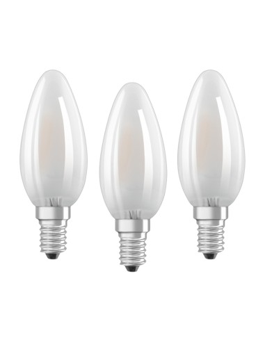 OSRAM-LEDVANCE BLISTER 3 X VELA LED 220V 5,5W 2700K E14