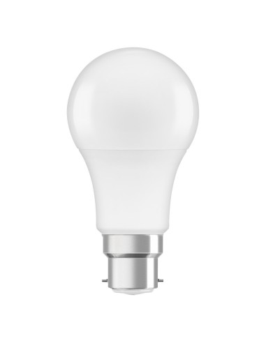 Osram-Ledvance led base classic A60 2 X standard led  230V 8,5w 2700k Bay22d