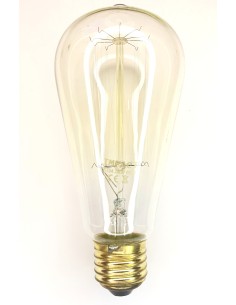 Impact incandescente st64 edison classic lamp filamento... 2
