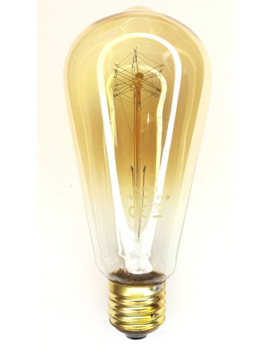 IMPACT ST64 CLASSIC LAMP INCANDESCENTE FILAMENTO ESPIRAL 220