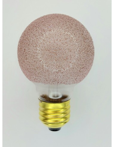 Corona mini globo decor craquele rubi 220v 60w E27