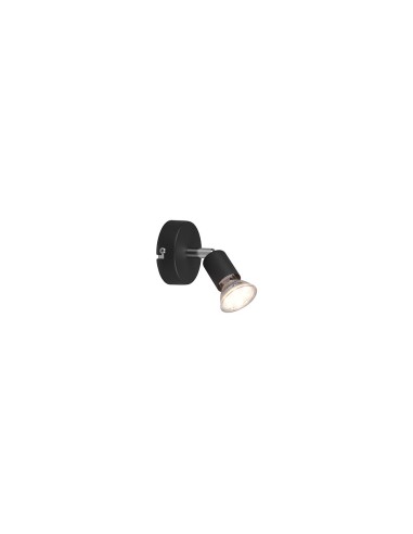 RL R80911032 mod. Paris aplique negro GU10 máximo 35w