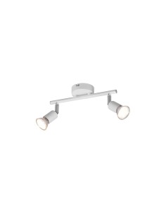 LAMPARA DE TECHO MODELO PARIS 2 X GU10 COLOR BLANCO