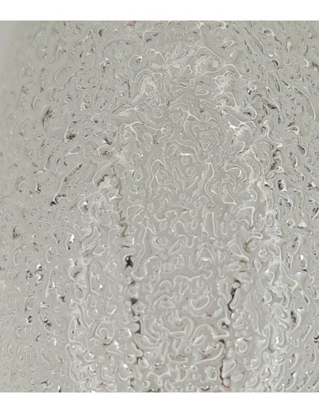 Corona vela decor craquele claro 220v 40w E14