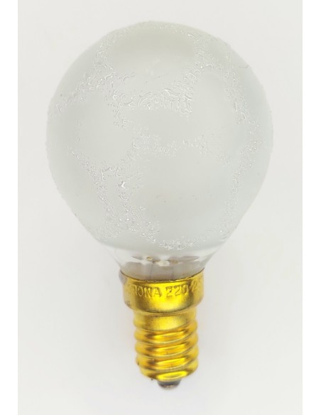 CORONA ESFERICA DECOR MALLA MATE CLARO 220V 40W E14