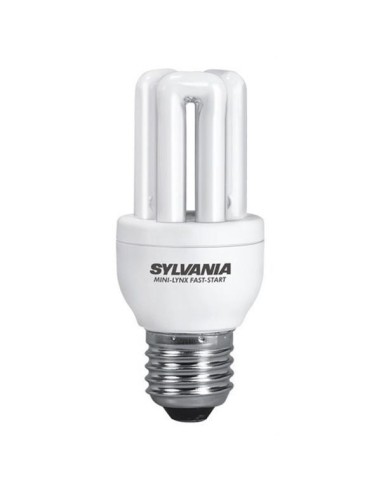 Sylvania-Hawells mini-lynx fast start 230v 8w 2700k E27