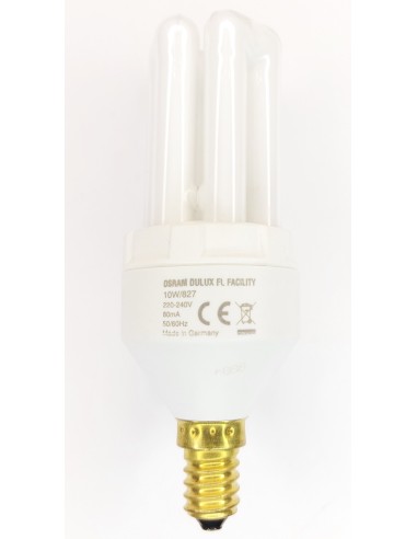 Osram dulux el facility quick start 220v 10w 827 E14