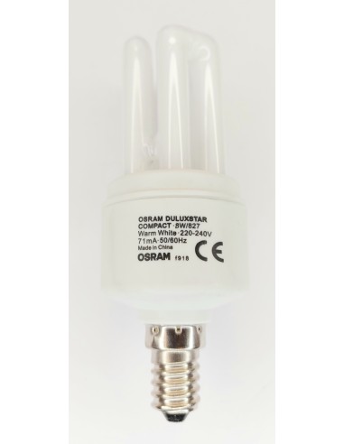 OSRAM DULUXSTAR LUMILUX 220V 8W 827 E14