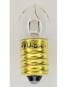 OVALAMP MINIATURA KRYPTON 27X10MM 2,4V 0,5A E10
