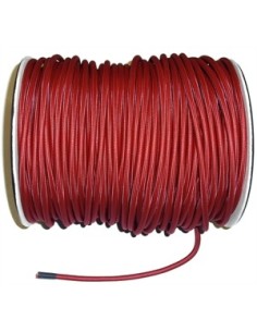 CABLE ELECTRICO 2 X 0,75 FORRADO DE TELA DECORATIVA COLOR GR