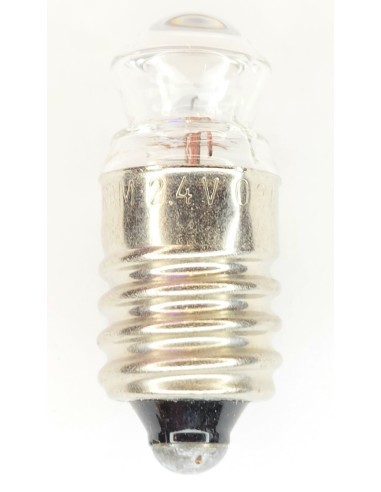 Osram miniatura 23X10MM miniloupe 2,4V 0,3A E10