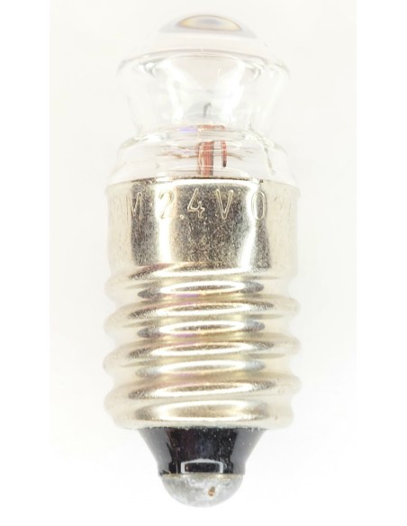 Osram miniatura 23X10mm miniloupe 2,4v 0,3A E10