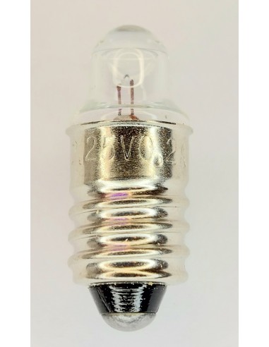 Ovalamp miniatura miniloupe 23X9MMN 2,25V 0,2A E10