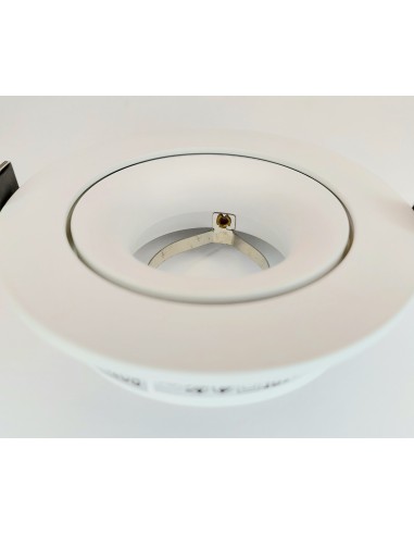 43401 Faro aro empotrado mod. Argon R color blanco