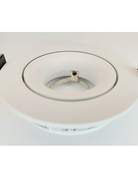 43401 Faro aro empotrado mod. Argon R color blanco
